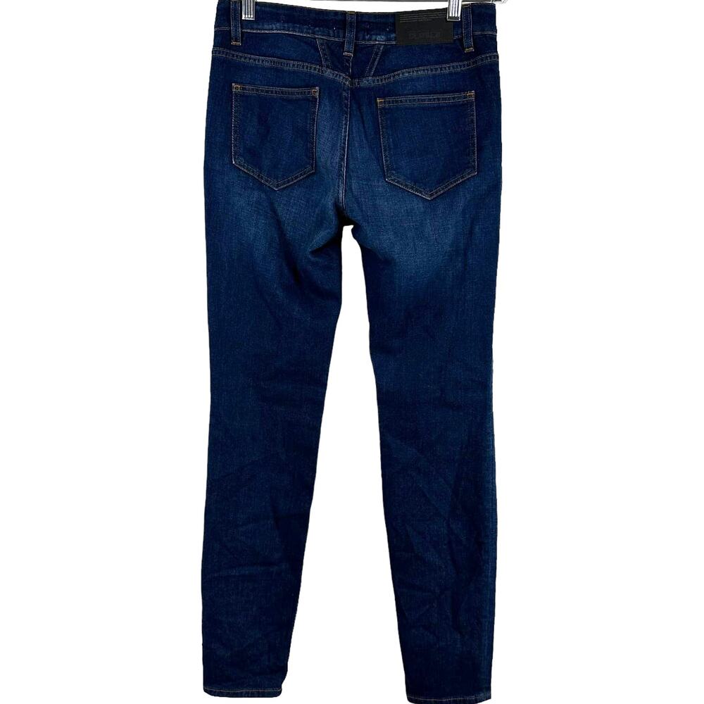 Closed NWT Slim Fit Mid Waist Baker Dark Washed Jeans Size 27 Organic Cotton - Picture 2 of 11